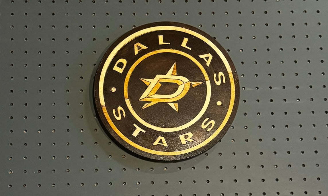 Dallas Stars Wooden Wall Sign