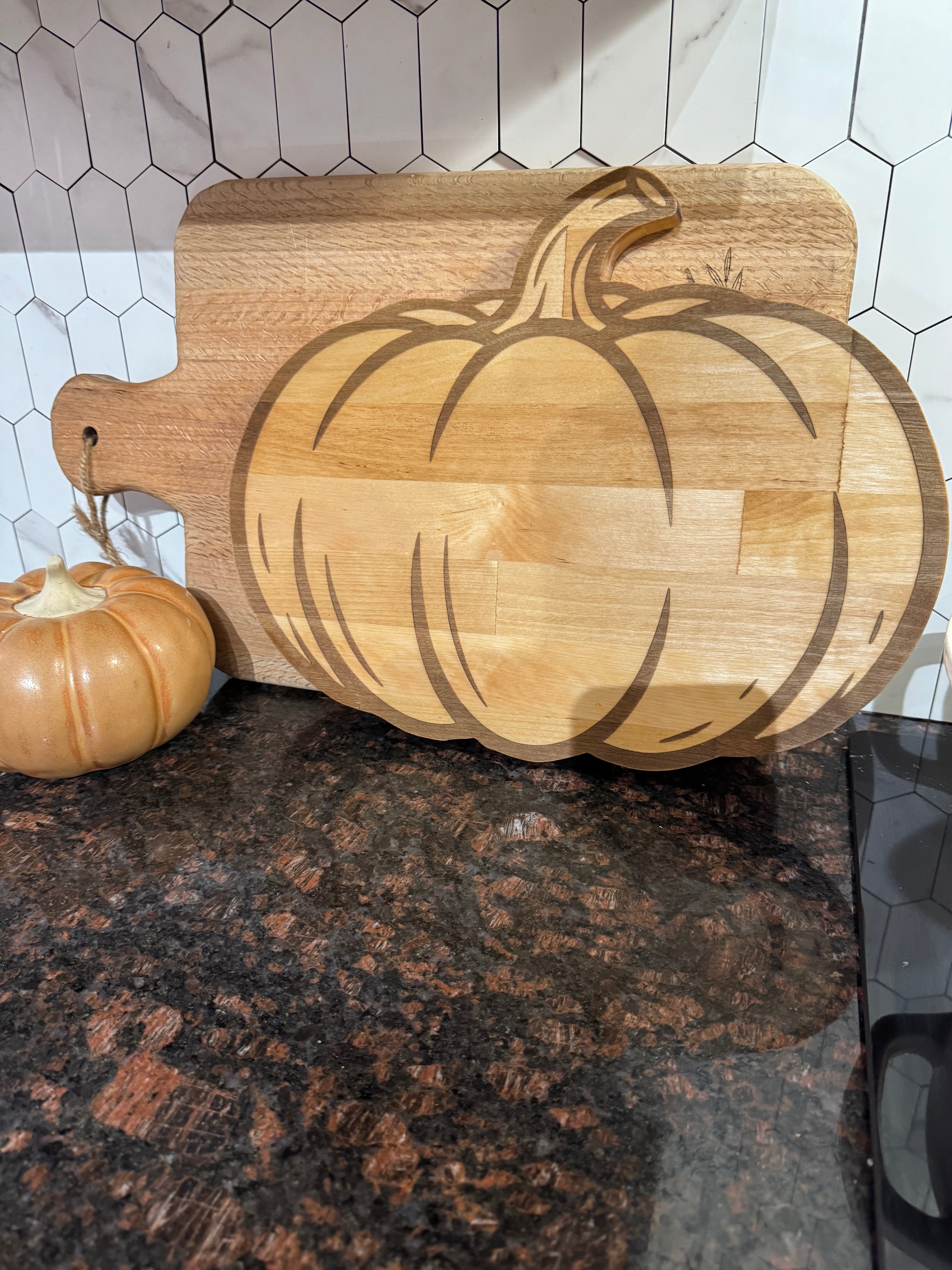 Pumpkin Charcuterie Board
