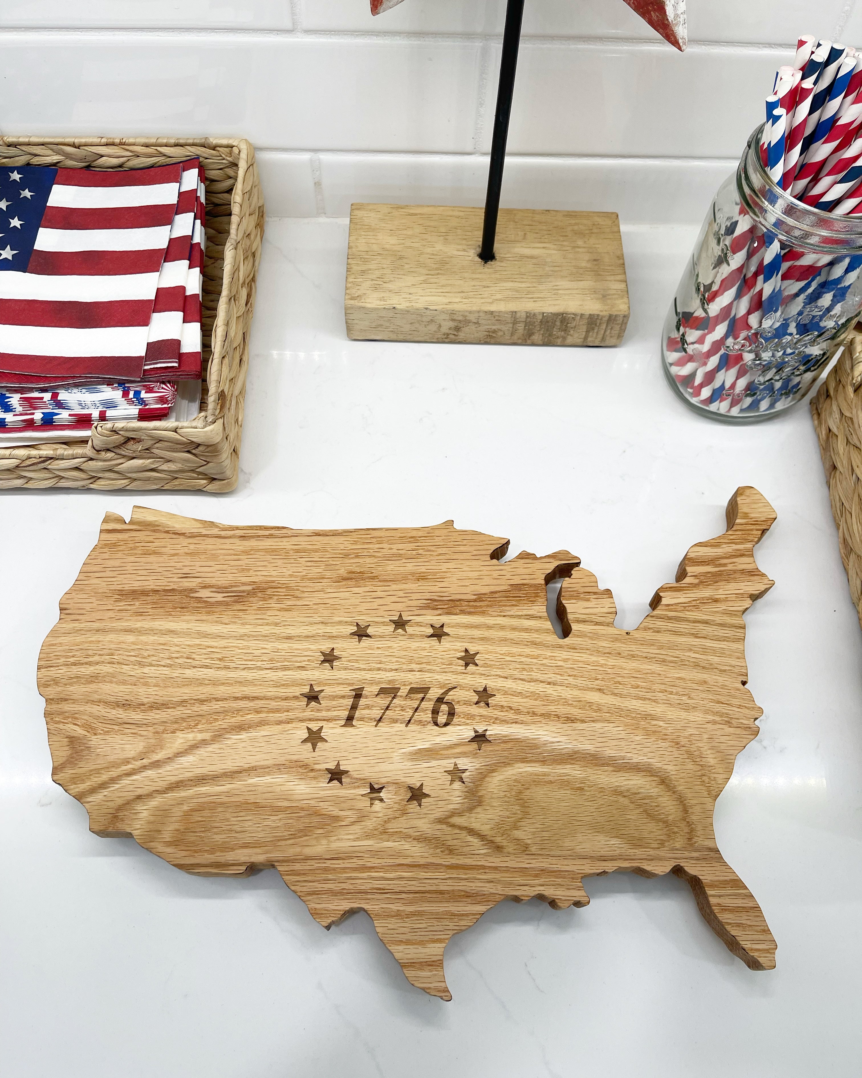 1776 USA Charcuterie Board
